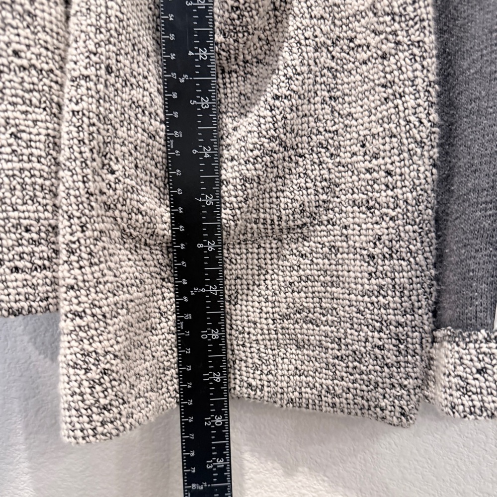 ASTR Tweed Knit Blazer Cardigan M | Scandi Minimalist Quiet Luxury Bouclé Jacket - Picture 6 of 9